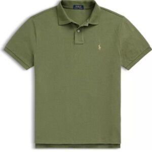 Polo Ralph Lauren Green Polo Shirt Sz 7